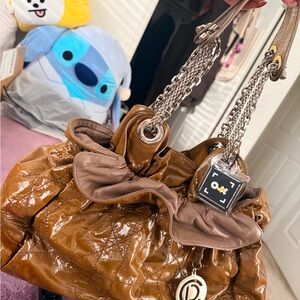 Vintage Dior limited edition Shoulder Bag in Brown